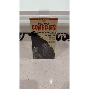 Hollywood Comedies: Check  Double Check/The Inspector General/My Man Godfrey VHS